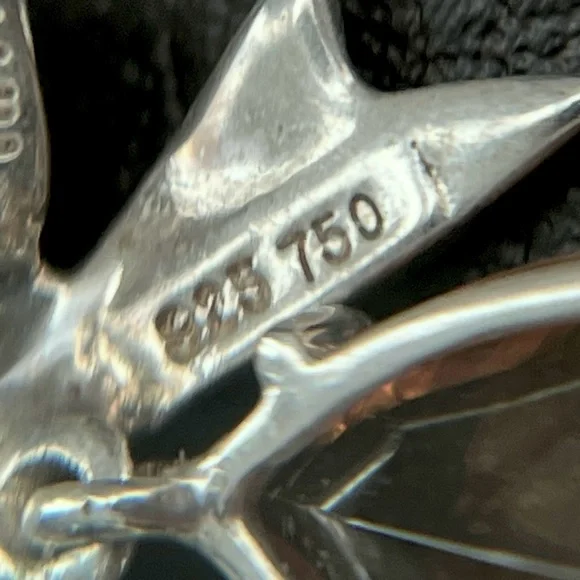 🔴SOLD🔴 Tiffany & Co. 18k gold sterling silver and citrine bow earrings RARE - Picture 6 of 11